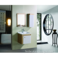 Stylish PVC Wall Hung Bathroom Vanity with Side Cabinet